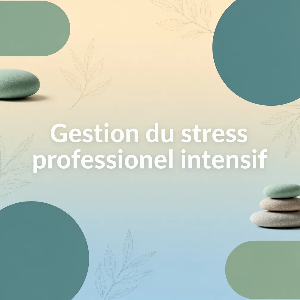 Gestion du stress professionnel intensif