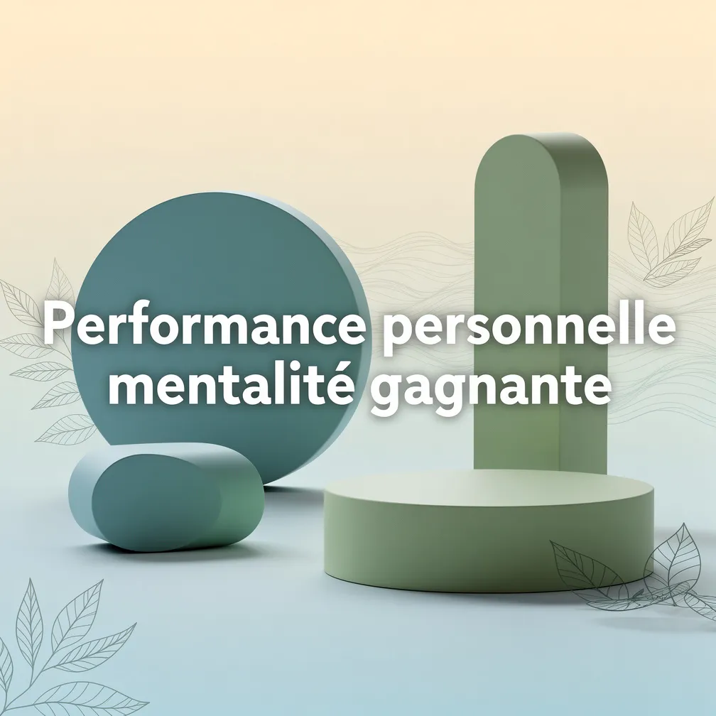 Performance personnelle — mentalité gagnante