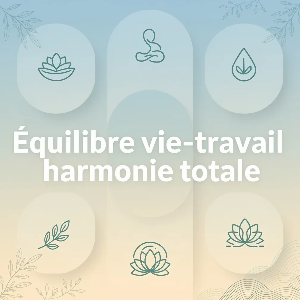 Équilibre vie-travail — harmonie totale