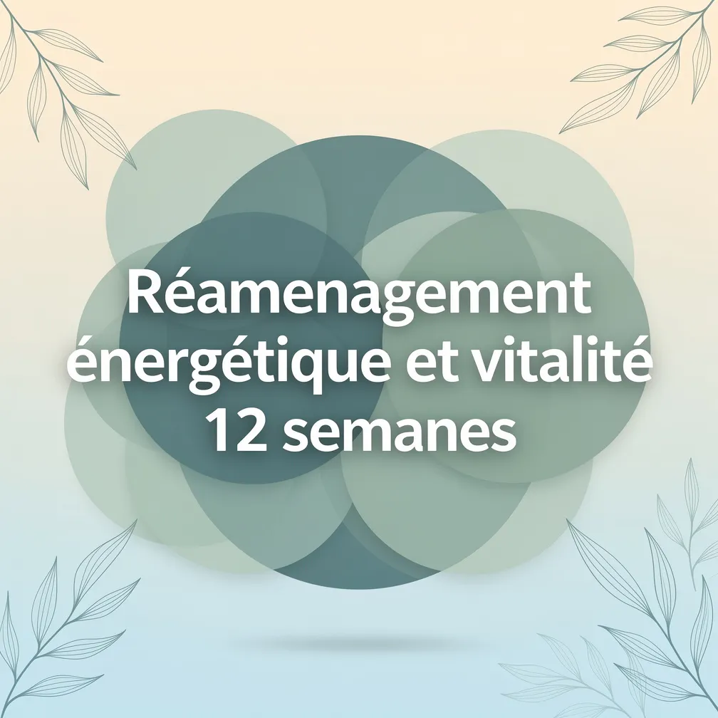 Réharmonisation énergétique & vitalité — 12 semaines