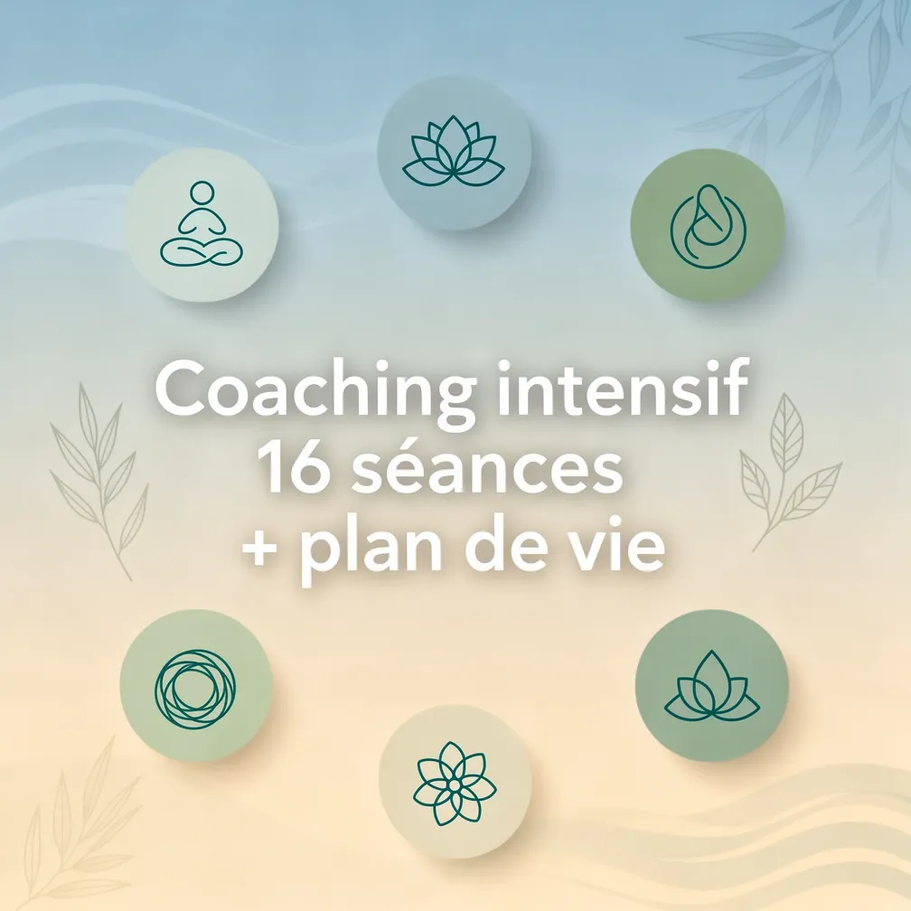 Accompagnement intensif — 16 séances + plan de vie