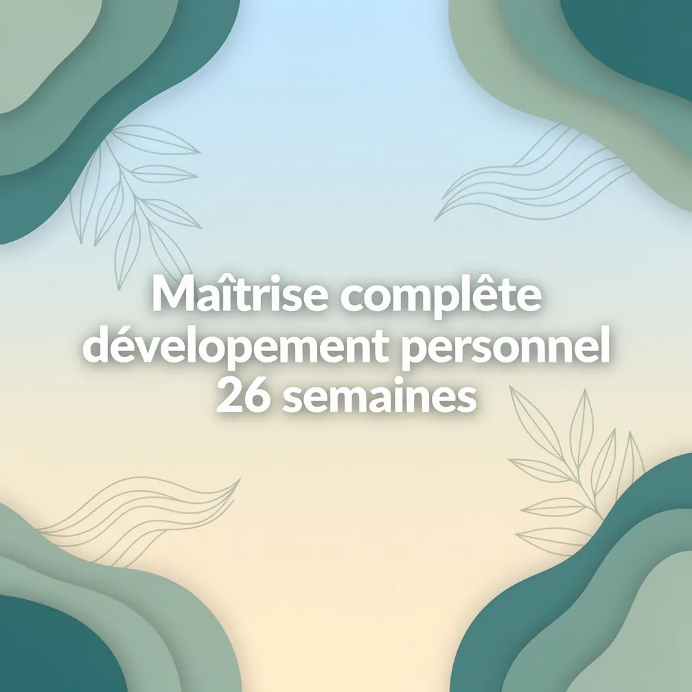 Cursus complet développement personnel