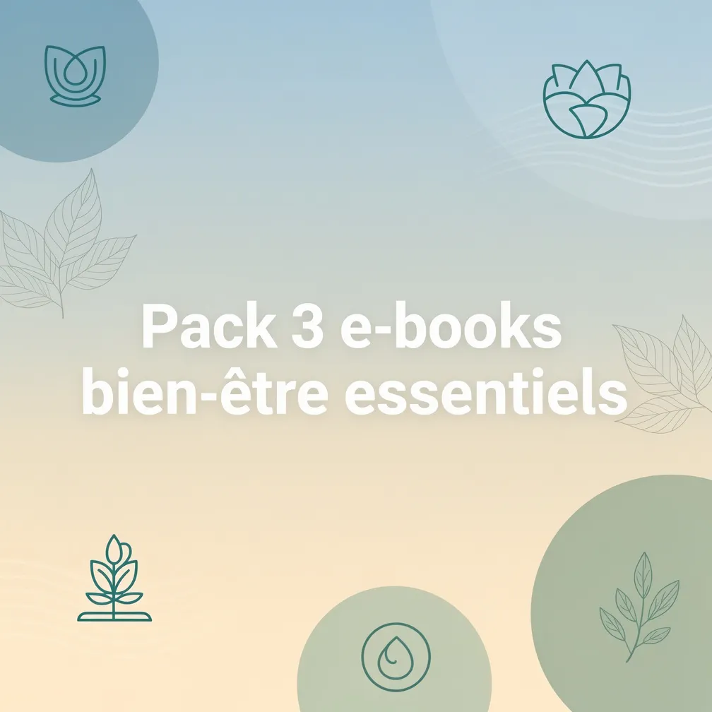 Pack 3 e-books bien-être essentiels